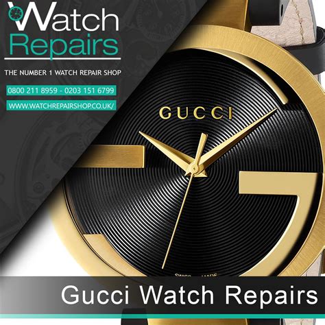 gucci watch repair